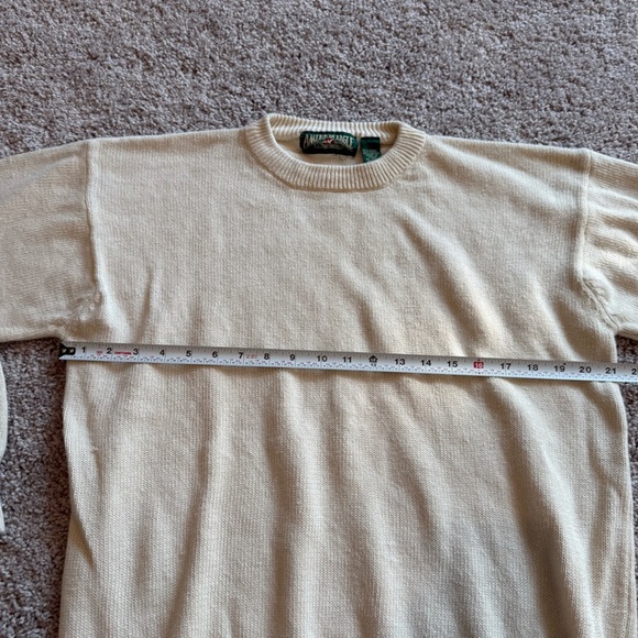 Vintage American Eagle Outfitters Yellow Crewneck Sweater Size XL - Picture 4 of 6